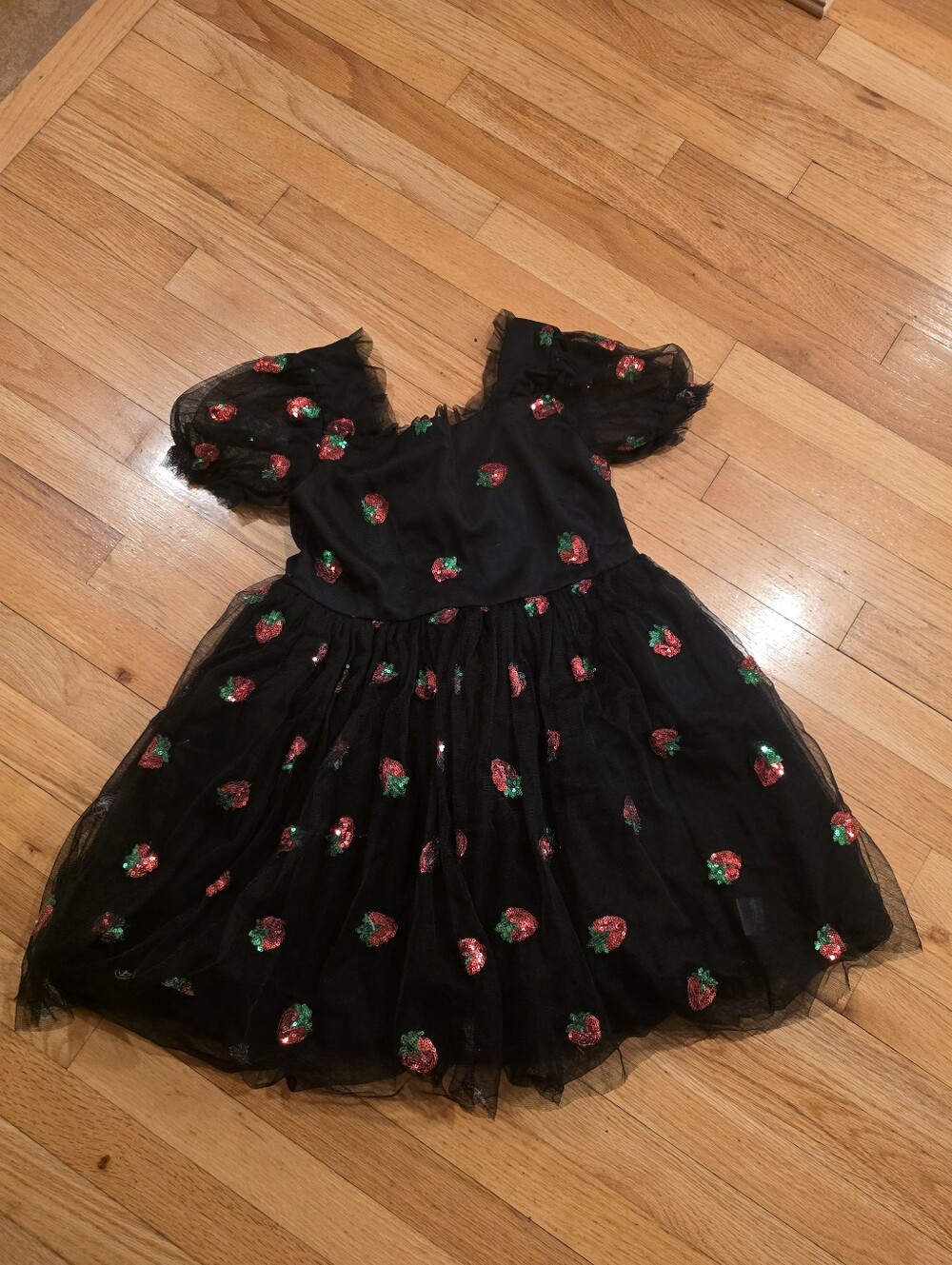 Lola + The Boys Strawberry Thule Sequin Dress